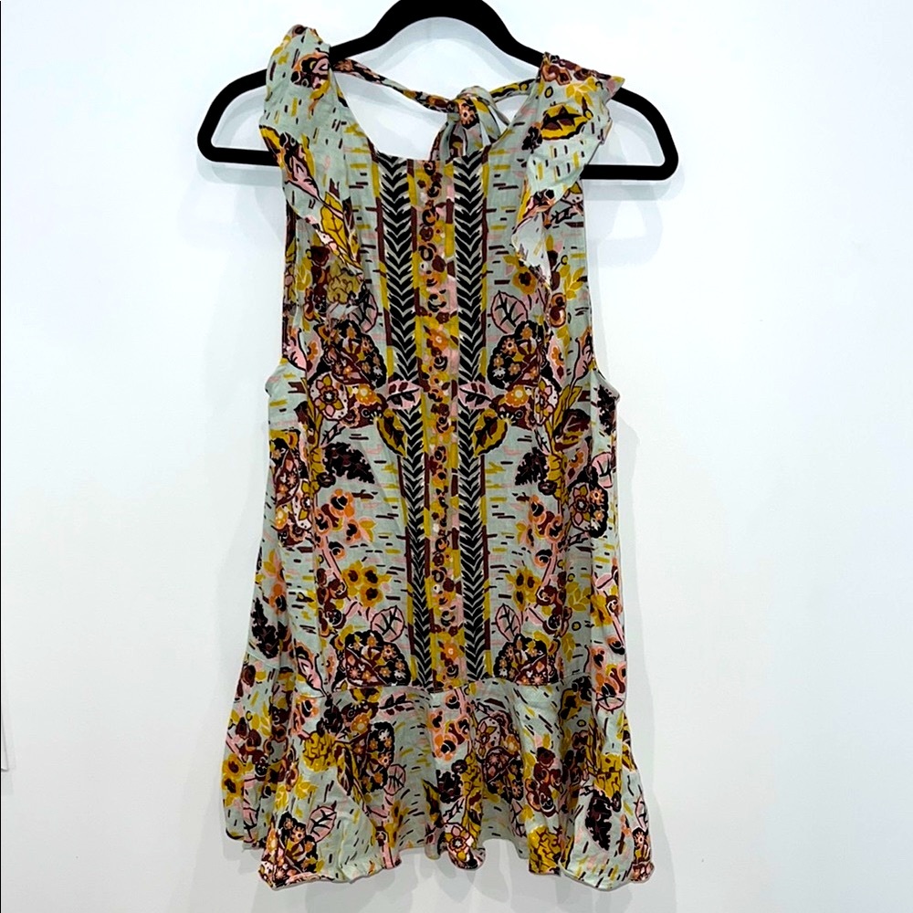 Free People Floral Mini Dress